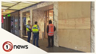 Louis Vuitton and Gucci Auckland CBD stores ram-raided