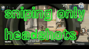 Only Sniper Headshots / Call Of Duty Mobile