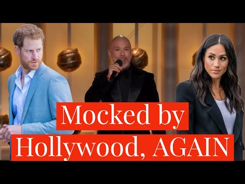 Mocked by Hollywood, AGAIN - Prince Harry and Meghan Markle the Butt of Jokes at the Golden Globes