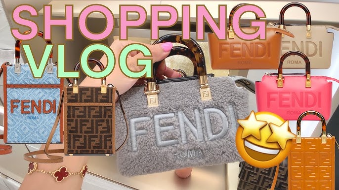 FENDI SUNSHINE TOTE UNBOXING, BAG REVIEW AND TRY-ON WITH DIOR STRAP 