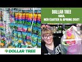 DOLLAR TREE HAUL NEW EASTER & SPRING 2021