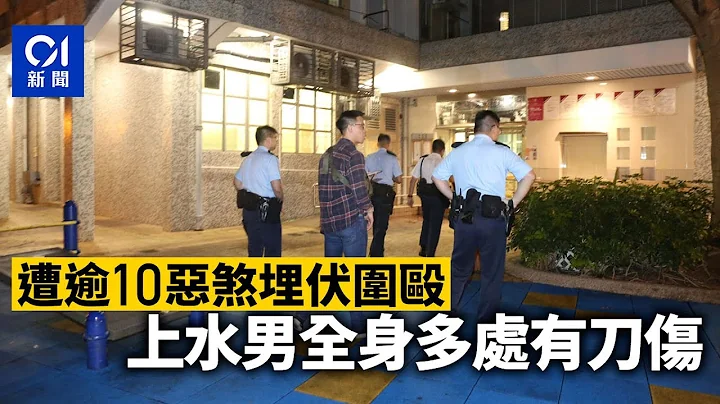 上水23歲男與友人停車場聊天　突遭十多人埋伏　全身多處刀傷｜01新聞｜突發｜上水｜警察｜保障｜停車場 - 天天要聞