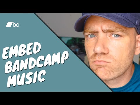 How to add Bandcamp Music to your Website