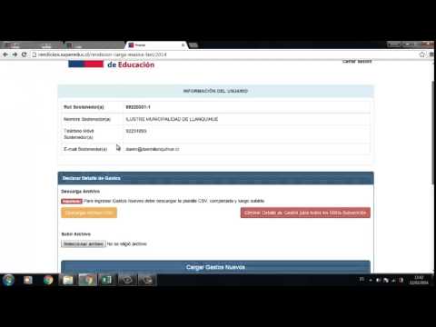 NO DESCARGA ARCHIVO CSV