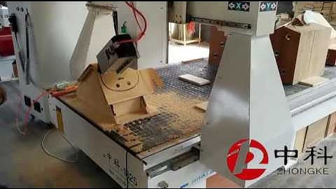 4 axis wood mold cnc router machine (spindle move 0-180 degree)