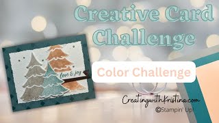 Creative Card Challenge Color Challenge