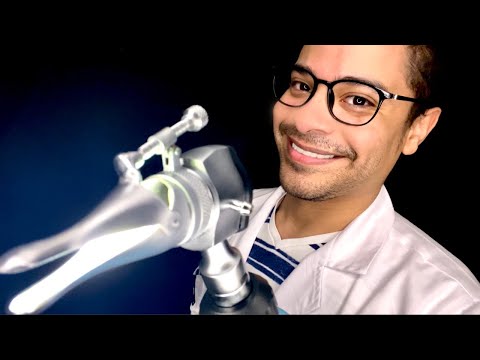 [ASMR] Limpieza De Oidos y Examen De Oido (Examen Medico Auditivo)