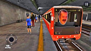 They Got Stuck To The Train | Subway Simulator 3D Android Gameplay screenshot 2