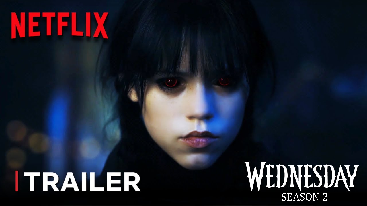 Jenna Ortega est Mercredi Addams pour Tim Burton : Netflix dévoile le  vrai teaser de Wednesday