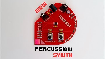 Tempest - an analog percussion synth
