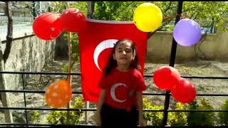 23 Dilde Bayramımız Kutlu Olsun. Milli Birlik Okulu 1/B Sınıfı 23 Nisan Etkinliği