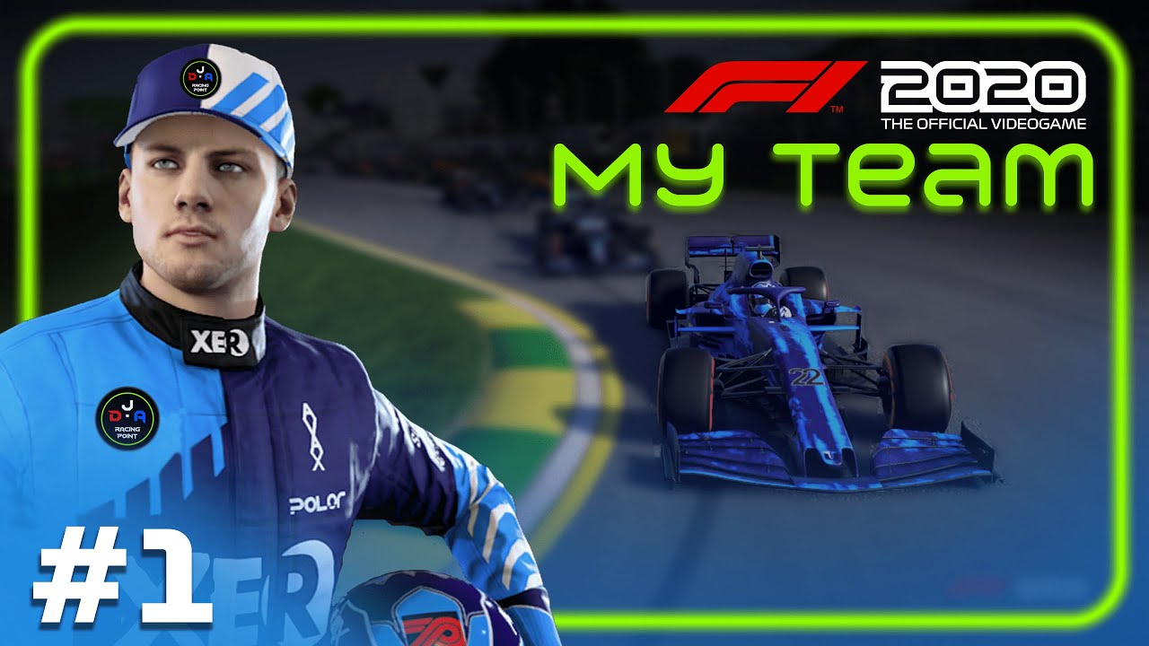 F1 2020 MY TEAM CAREER #1 : Beginning of our journey in F1| DJA Racing Point