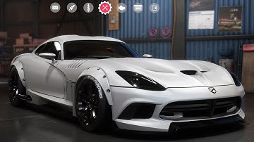 Need For Speed: Payback - SRT Viper - Customize | Tuning Car (PC HD) [1080p60FPS]