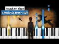 Attack on Titan - Season 4 Ending - "Shock" - Piano Tutorial / Piano Cover