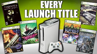 Every Xbox 360 Launch Title