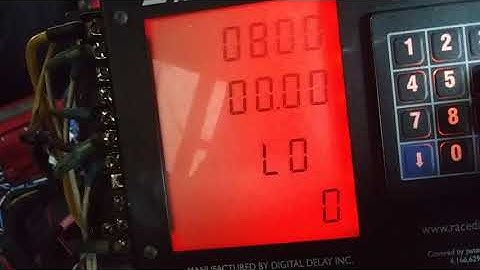 How to use a mega 450 delay box