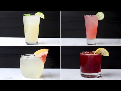 DIY Simple Syrups To Make 4 Delicious Spring Cocktails • Tasty