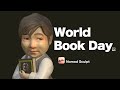 【Nomad Sculpt】 3D modeling on ipad.「世界本の日」。文字から生まれる果てしない空想をコネコネ。
