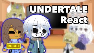 Undertale React to Game Over | Undertale | Gacha Club