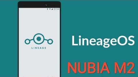 Nubia M2 Lineage 15.1 (OREO)