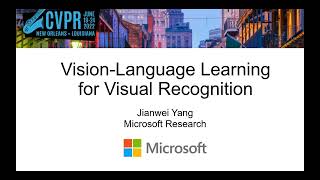 [VLP Tutorial @ CVPR 2022] VLP for Vision Part I