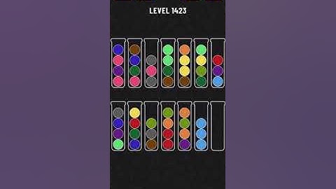 Ball sort Puzzle 1423.bölüm