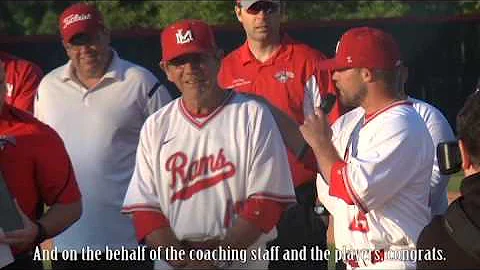 LMHS Allen Tuttle Ceremony and Baseball Highlights