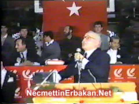 NO:134 Prof. Dr. NECMETTİN ERBAKAN, Güncel Meseleler Konferansı,RP Dönemi