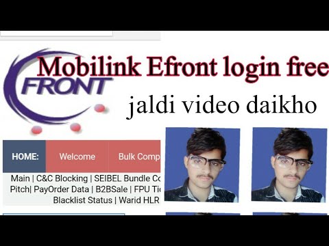 Mobilink efront login free 2019