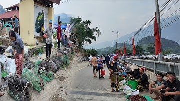 Lang Thang Trải Nghiệm Chợ Phiên Cán Cấu Vùng Cao Tây Bắc p7