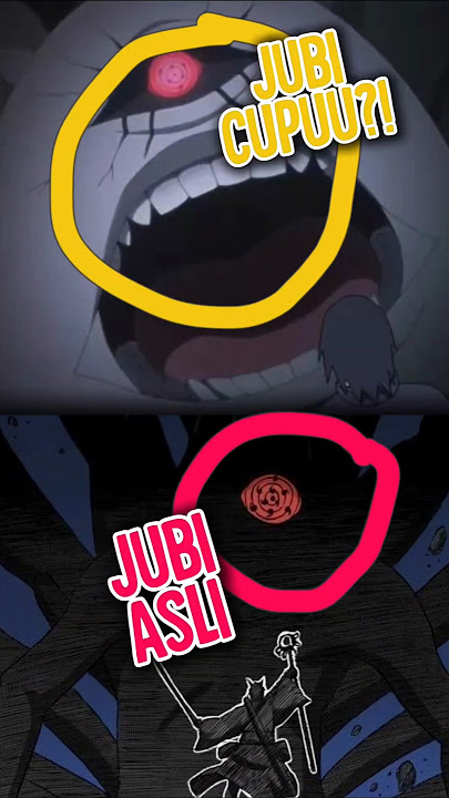 TEORI NGAWURRR : KENAPA ADA JUBI CUPU DI BORUTO? 🥷