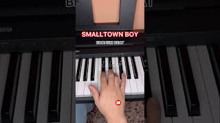 Smalltown Boy – Easy Piano Tutorial #smalltownboy #pianotutorial #80smusic #shorts