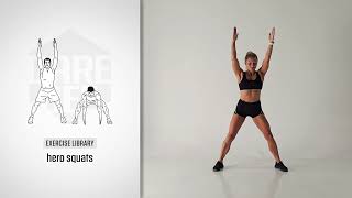 Exercise Library: Hero Squats