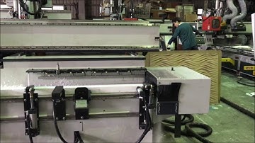 LIH-WOEI door machine- CNC router- wood working CNC machinery