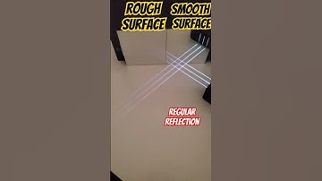 Regular & Irregular reflection #physicsfun #physicseducation #physics #shorts #viralvideo