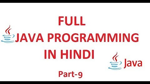 Learn Java in Hindi 9_ Boolean and Logical operators