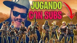 FORTNITE // JUGANDO CON SUSCRIPTORES!