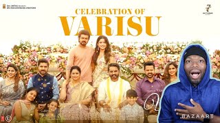 Celebration Of Varisu Reaction Thalapathy Vijay, Rashmika Mandanna Thaman S