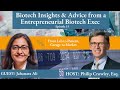 Biotech Insights & Advice with Entrepreneurial Biotech Executive Dr. Jahanara Ali