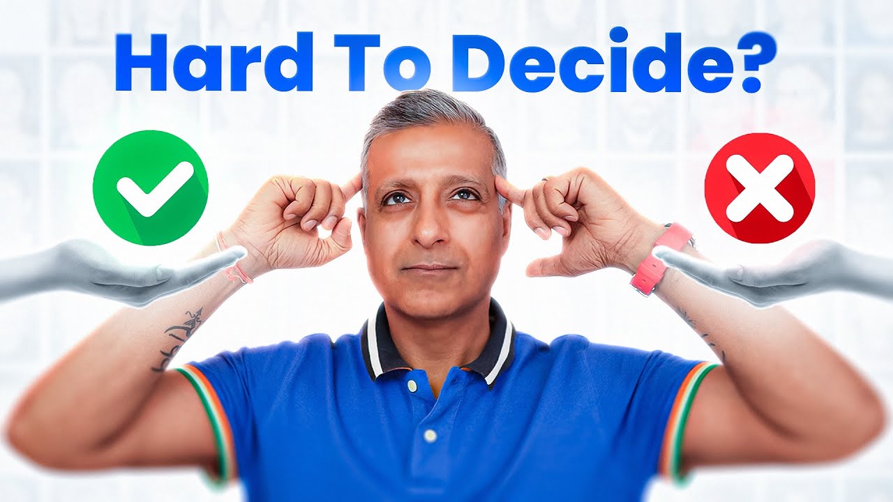 5 Ways to Easily Make Important Decisions In Life And To Boost Your Confidence!!