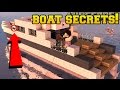 Minecraft: BOAT SECRETS!!! - Captain Seagull's Buttons 3 - Custom Map