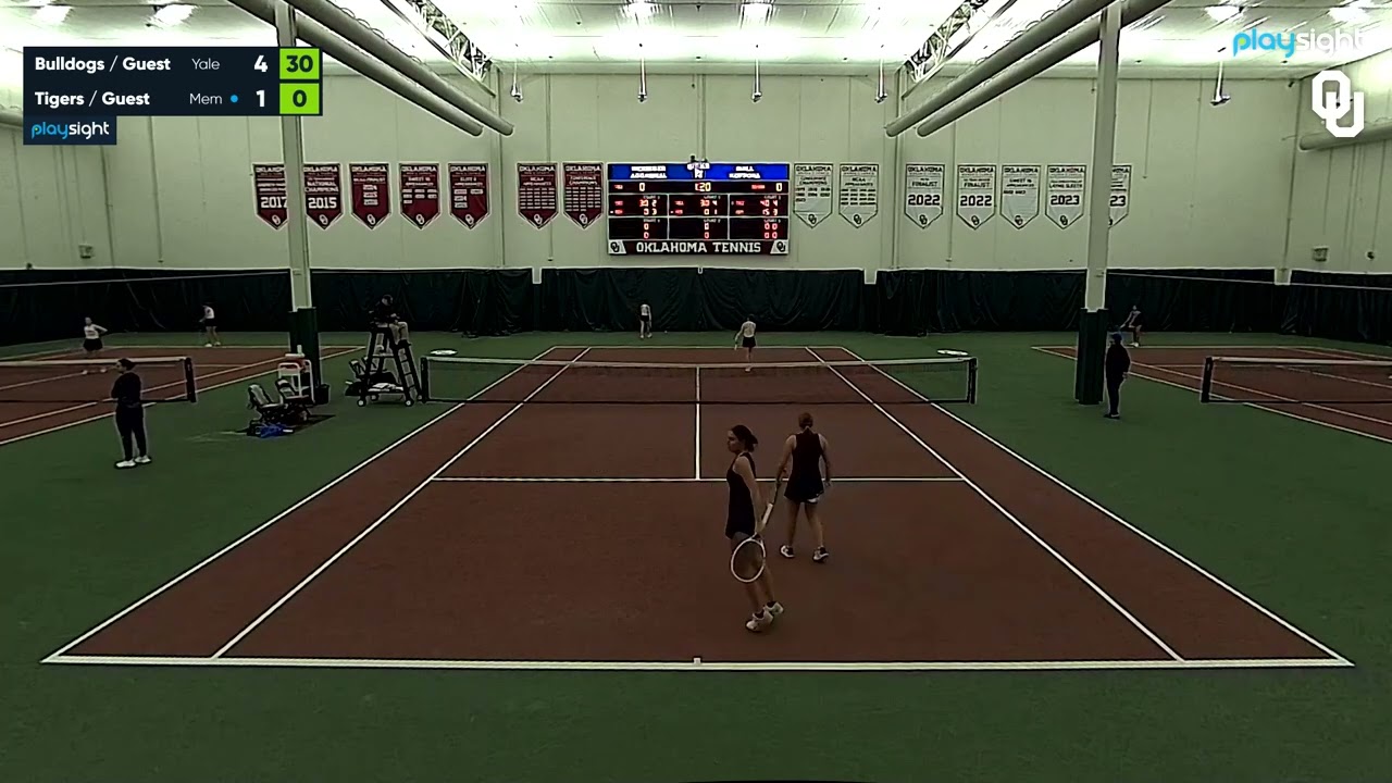 Women's doubles 1 -  YALE V MEMPHIS - 25 1 26