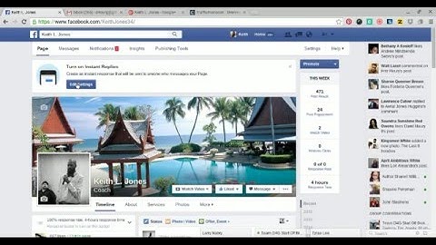 Facebook Fan Page Instant Reply