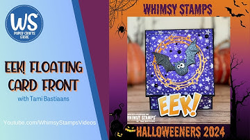 Eek! Floating Card Front