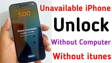 iPhone Unavailable Lock Screen Fix – No Computer Needed | Unlock iPhone Without Password