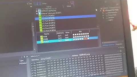 Playing with AVR Studio (registers changes)
