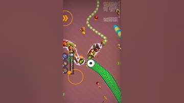 worms zone game level 7 | #shorts #short #gameplay #wormszoneio #android #androidgames