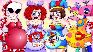 TADC, but They're Brewing Cute Baby & Pregnant?! - The Amazing Digital Circus Animation