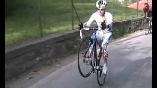 Giro Di Lombardia 2009 - Tutto Il Ghisallo Con Una Sola Ruota