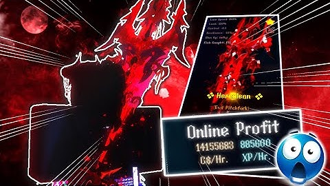 EVIL PITCHFORK might be the BEST ROD IN THE GAME now... | Fisch